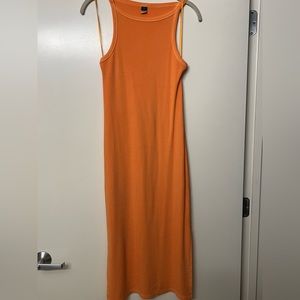 Old Navy Ribbed Knit MIDI Dress